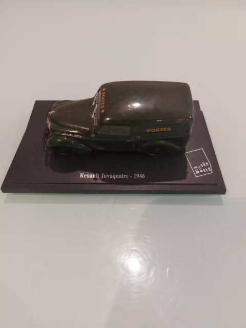 Renault Juvaquatre-1946 "La Poste" Echelle 1/43 musée de la poste