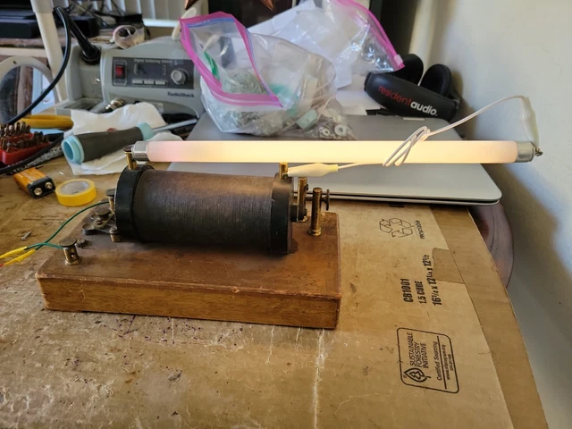 W.M. Welch Sci Co. ca 1929 Induction Spark Coil WORKING !