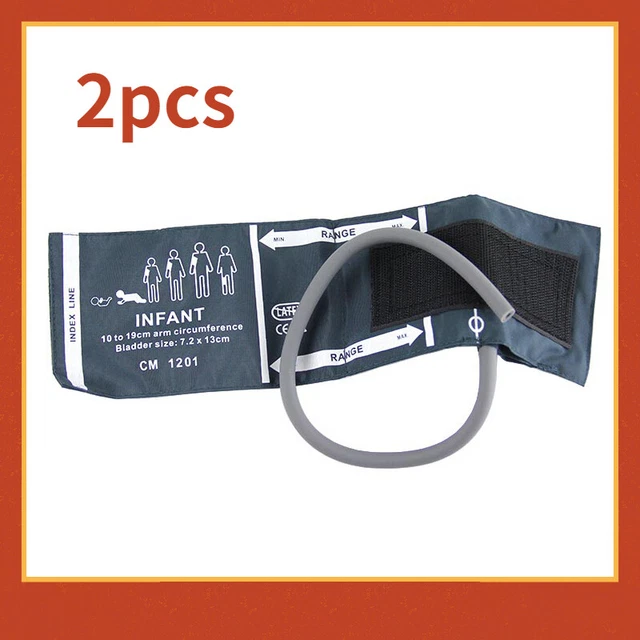 2pc NIBP CUFF pediatric/Infant for CONTEC Patient Monitor/Blood Pressure Monitor