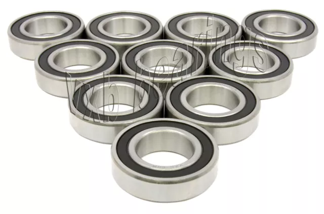 Lot De 10 Roulements 6201 Rs Double Scellé Roulement à Bille