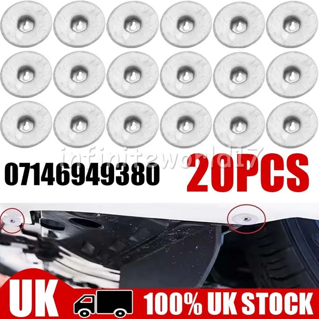 10x Toyota Engine Cover Clips- Plastic Trim Fasteners For Motor Shields Panels 10x Toyota Engine Cover Clips- Plastic Trim Fasteners For Motor Shields Panels