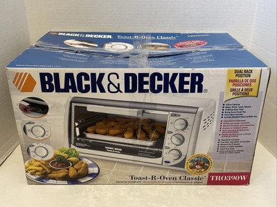 New/Open Box*Black & Decker Toast-R-Oven Classic*TRO390W*Countertop Oven/Broiler