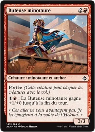 MTG Magic AKH - (x4) Minotaur Sureshot/Buteuse minotaure, French/VF