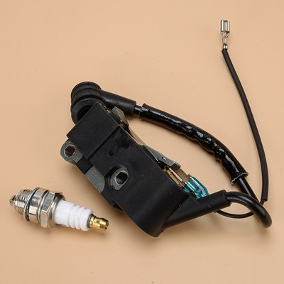 TimberTech Ignition Coil Spark Plug Fit for Aram-Trade Timbertech Rotfuchs Chainsaw Acc 