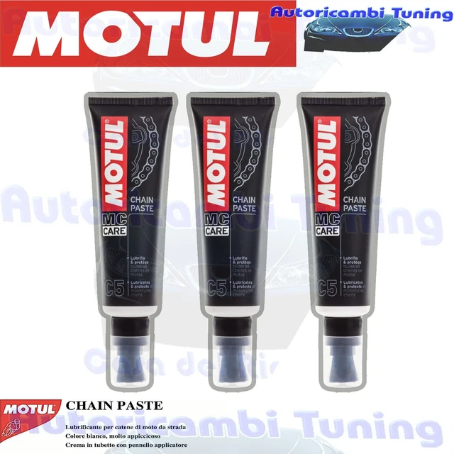 MOTUL C5 CHAIN Paste Pasta Bianca Grasso Lubrificante per Catena 3