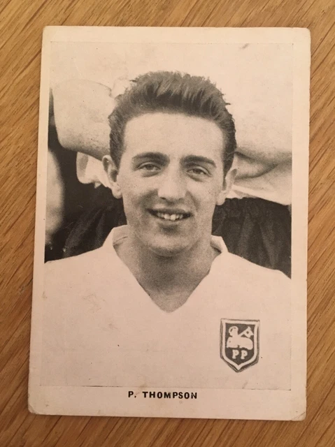 Preston North End Player Trade Card Issue and Series Unknown. P. Thomson