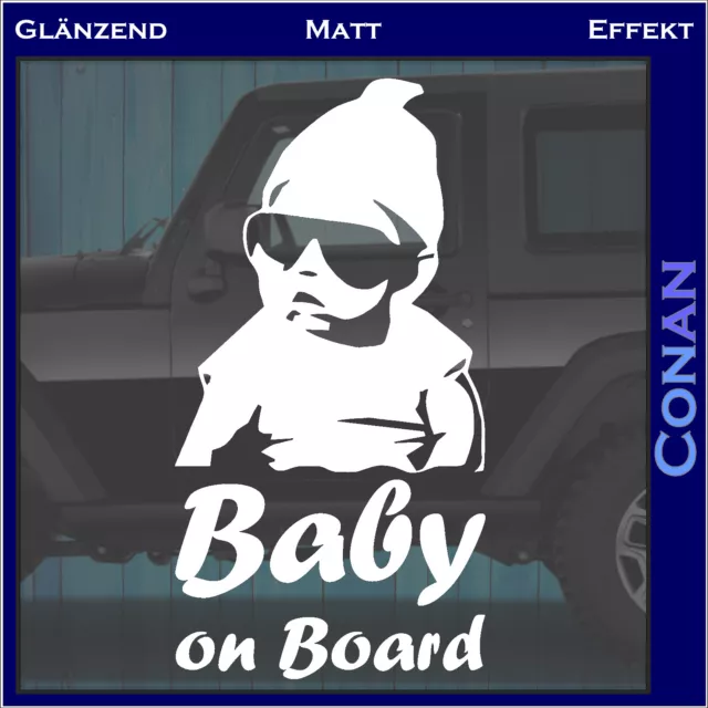 AUTOCOLLANT BABY ON Board King 12 x 7 cm auto sticker autocollant voiture  résistant aux intempéries UV EUR 5,99 - PicClick FR