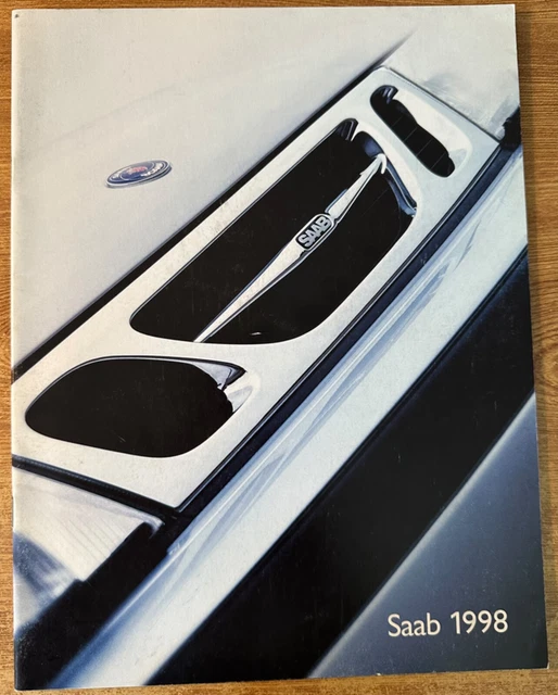 CATALOGUE BROCHURE PROSPECTUS Saab Gamme 1998 20 Pages EUR 30,00