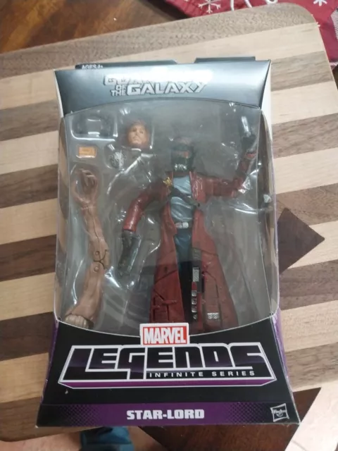 Star Lord Marvel Legends Infinite Series Guardians of the Galaxy BAF Groot