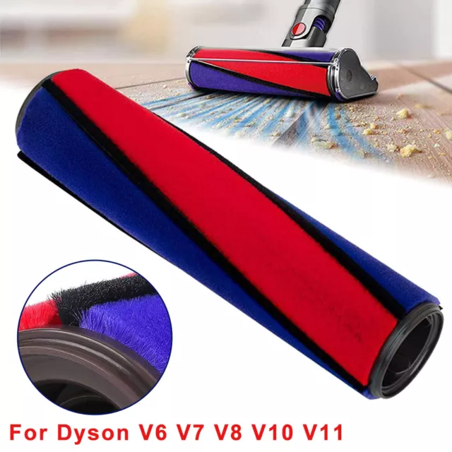 Roller Brush Bar Soft Brush Vacuum Cleaner Floor Tool For Dyson V6 V7 V8 V10 V11