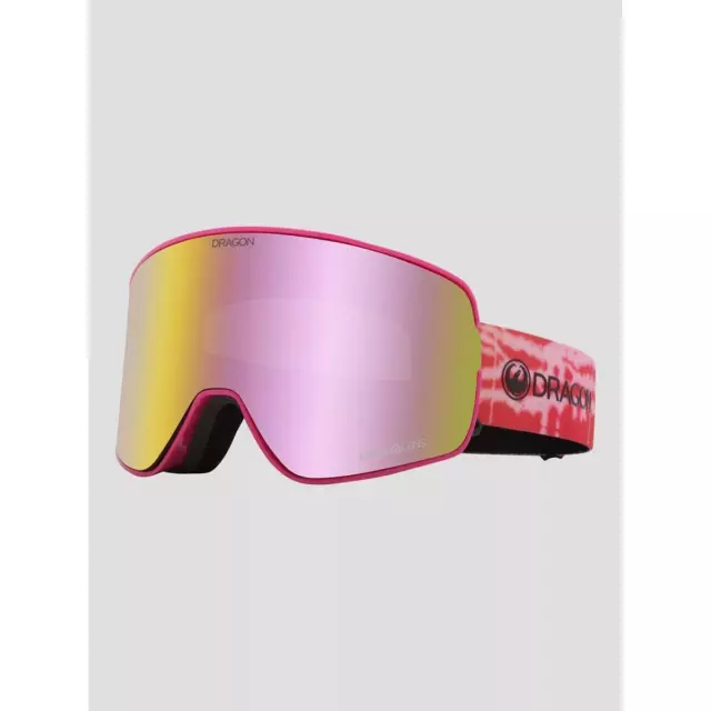 Dragon NFX2 Goggles B4BC 2022 LumaLens Pink Ion+LumaLens Dark Smoke