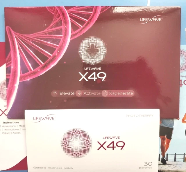 NEW! LIFEWAVE X49 Stem Cell booster (Made in USA)30 Patches.exp 01/2025