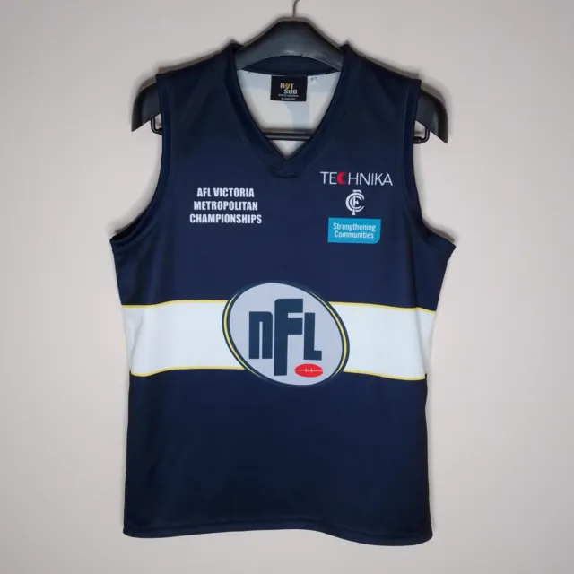 Player Issue Northern Football League Guernsey Small AFL Victoria Champs Carlton