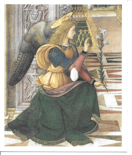 HOLY CARD OF the Archangel Gabriel Plus a 1