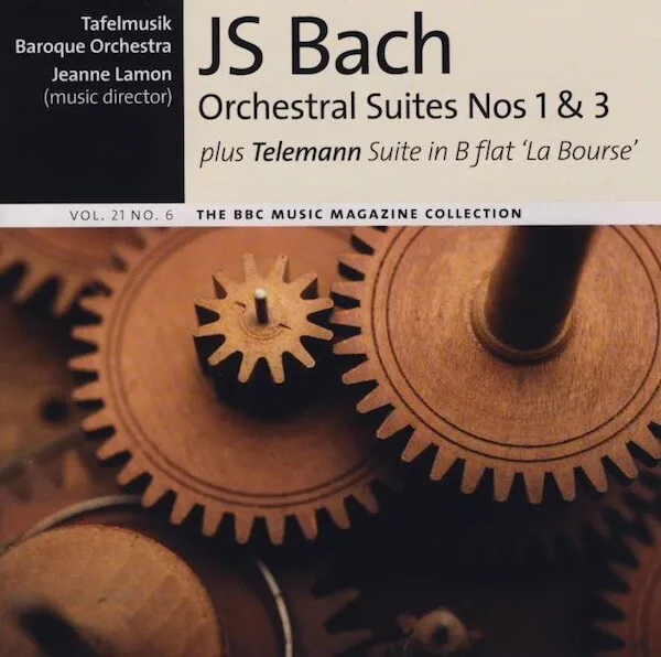 Js Bach: Orchestral Suites 1 & 3/ Telemann: Suite In B Flat 'La Bourse' - Bbc Cd