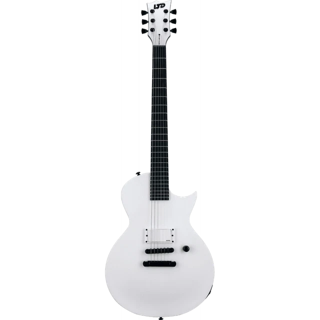 Ltd ECARM-SWS - Guitare Électrique Eclipse Arctic Metal Snow White Satin