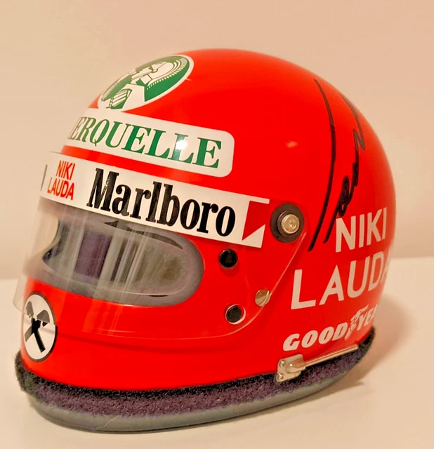F1 HELMET 1:2 - Niki Lauda 1976 - SIGNED - NO BOX EUR 1.200,00