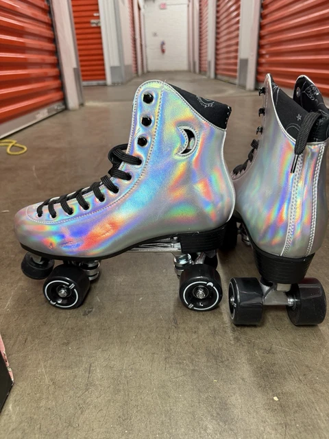 Moon Boot Moonlight Roller Skates Mirror Ball Gray  Men\'s 7 Women\'s 9 Moonlight Roller | eBay main image 4