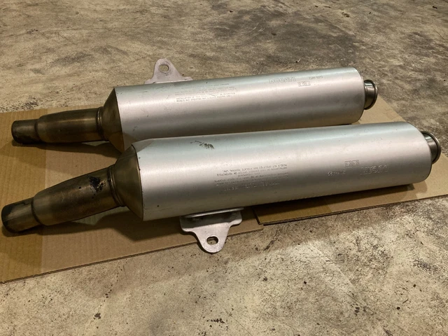 Coppia silenziatori originali ducati monster 2003-2006 Dark in ottimo stato