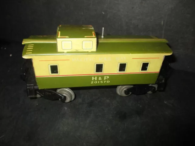 Sakai  Caboose  H & P 201570 Tinplate Made In Japan E428 Pa