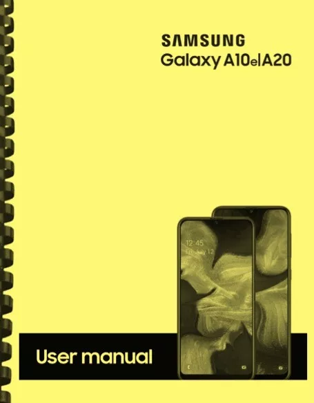 Samsung Galaxy A10e A20 T-Mobile OWNER'S USER MANUAL