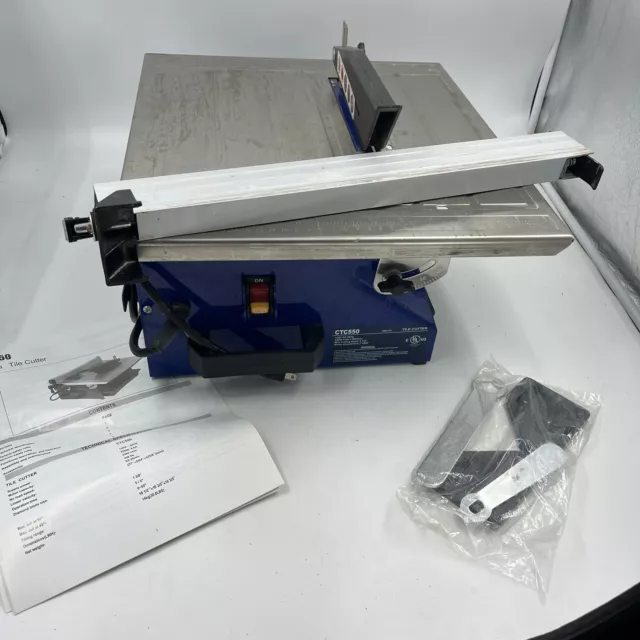 Ctc550 tile shop cutter manual