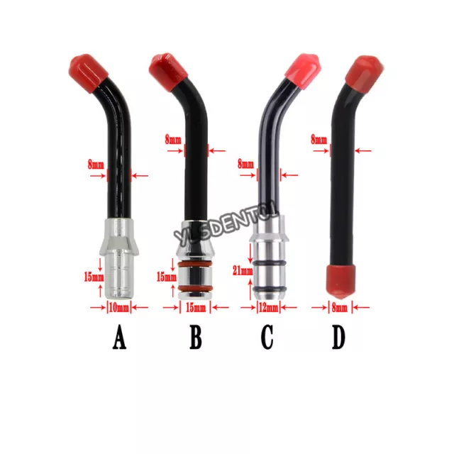 4 Models Universal Dental Optical Fiber Guide Rod Tips For LED Lamp Curing Light