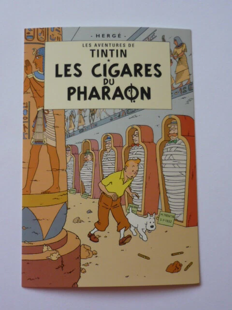 CARTE TINTIN 4 Les Cigares Des Pharaons EUR 2,00 - FR