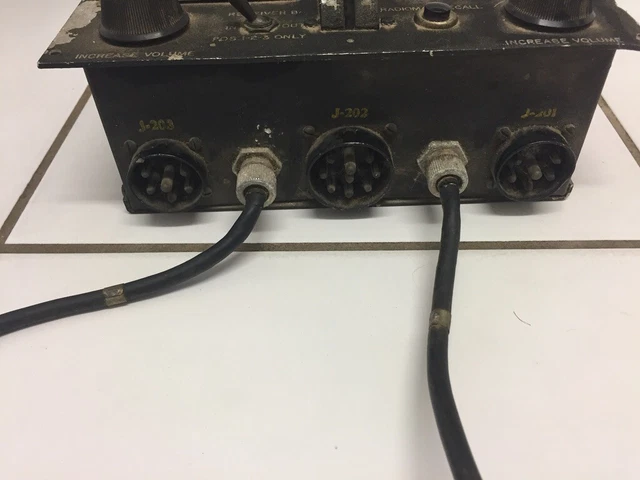 RARE WW2 B-24 LIBERATOR AIRCRAFT PILOTS CONTROL BOX TYPE RL-24C WARBIRD ...