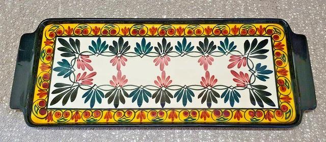 Ancien Plat Rectangulaire Saint Jean de Bretagne Modèle Numéro 1959