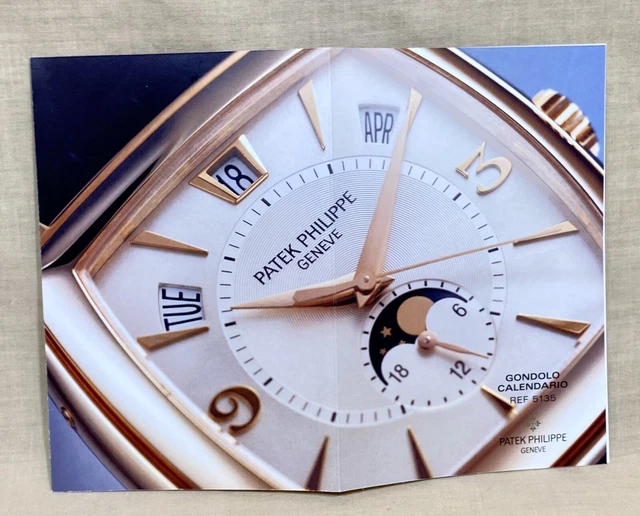 PATEK PHILIPPE Booklet 5135 Gondolo Calendario Cal 324 S QA LU 24H Calendar 06 /
