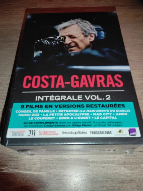 * Coffret Neuf Sous Blister Costo Gavras Intégrale Volume 2  ( 11 Dvd )
