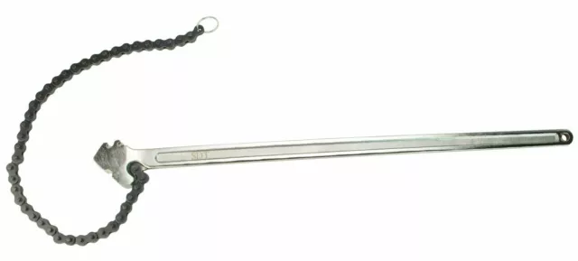 Steel Dragon Tools® 24" Steel Chain Pipe Wrench 40224 with 23" Chain