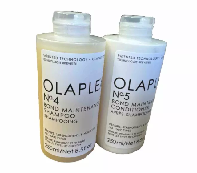 olaplex set, no 4 bond maintenance Shampoo UND no 5 conditioner