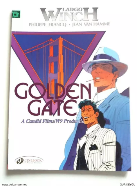 bd LARGO WINCH N° 7 golden gate NEUF en Anglais souple VAN HAMME