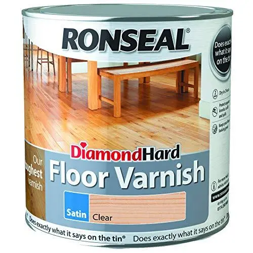 Ronseal vernice pavimento duro diamante raso trasparente 2,5 L