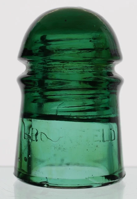 Green Cd 102 Brookfield Glass Insulator