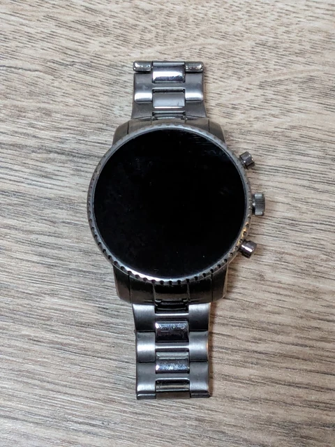 Fossil gen 4 smartwatch clearance smoke grey