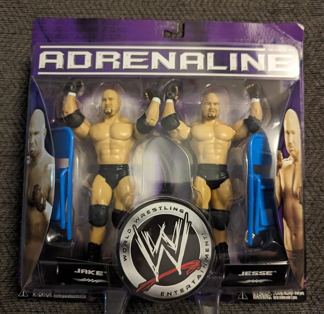 WWE JAKKS PACIFIC Jesse Gymini Adrenaline Series 2003 WWF