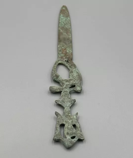 Amazing Very Rare-Near East Sacryfisial Nife Circa 1000-700 Bc 2