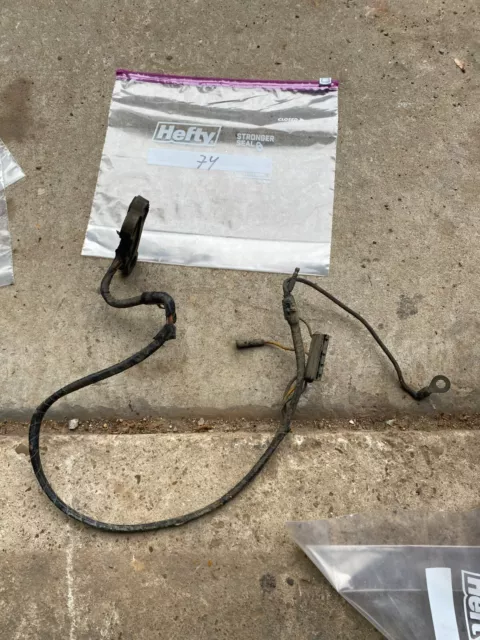 Unk 1970s 1960s? Ford engine motor wiring harness alternator truck Mustang? FE?