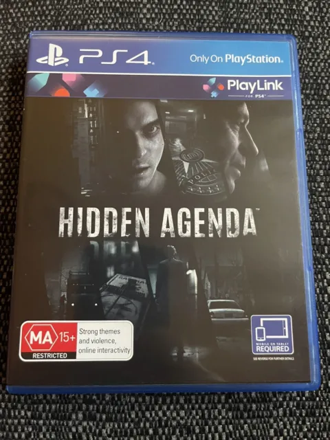 Hidden Agenda - Sony PlayStation 4