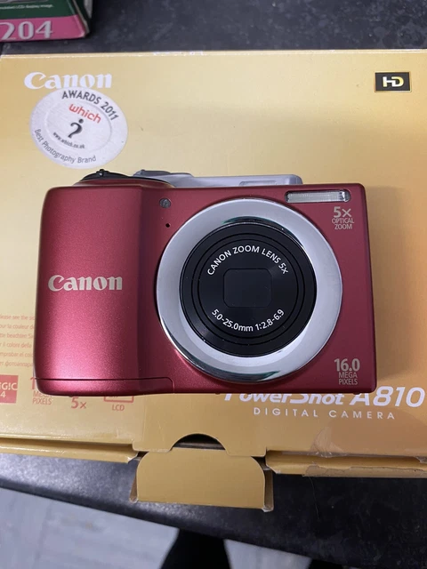 canon powershot a810