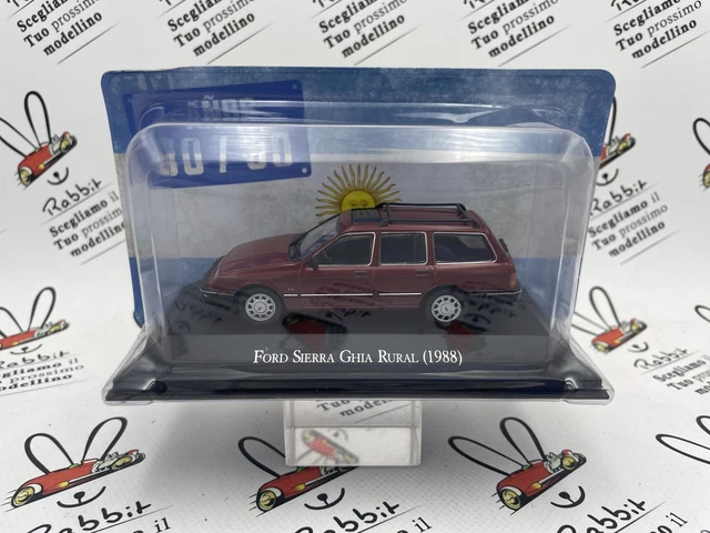 Die Cast " Ford Sierra Ghia Rural (1988) " Inolvidables 80/90 Échelle 1/43