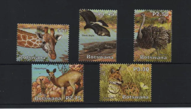 Botswana 2003 Wetlands, Limpopo River   set of 5 sg.1009-13     MNH