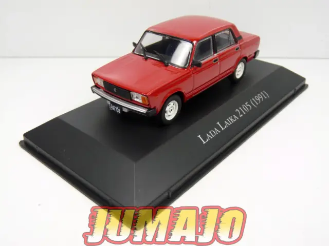 ARG125 1/43 SALVAT Unforgettable Car: 1991 Lada Laika 2105