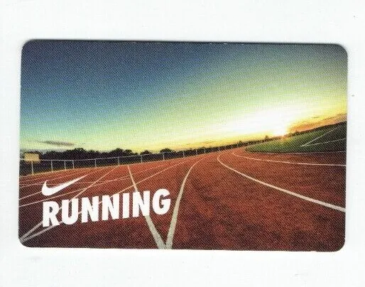 Nike Gift Card - Running Track - Collectible - No Value - I Combine Shipping