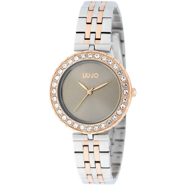 Liu Jo  Crystal Chic   Silver    Orologio Donna Solo Tempo Tlj1707   Nuovo