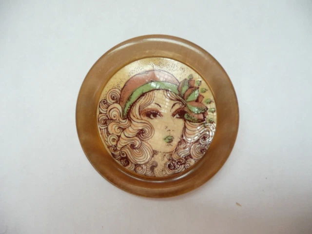 Broche Vintage Signée Léa Stein - Occasion, Bijou De Collectionneur, Pièce Unique