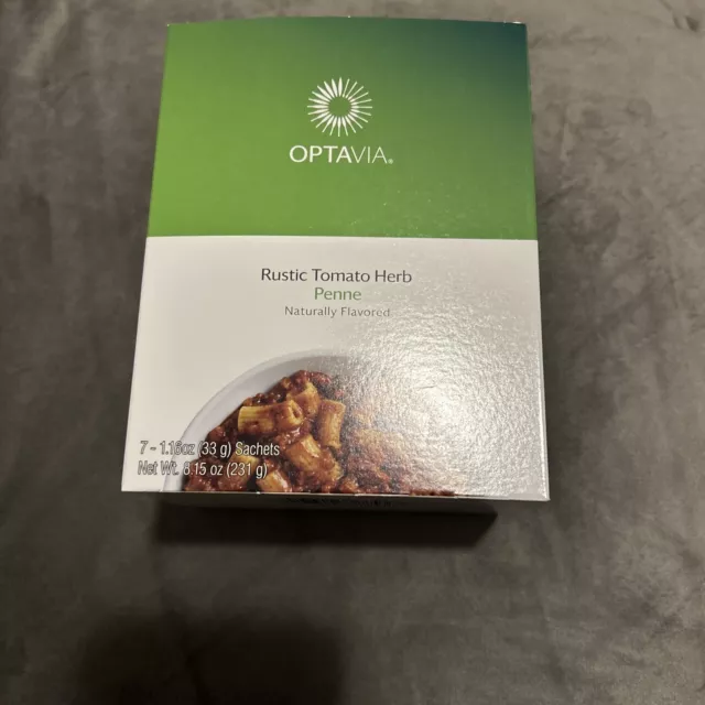 Pluma de hierba de tomate rústico Optavia 1 caja 7 bolsas CADUCADO 8/2022